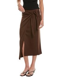 Diane von Furstenberg - Bianca Knit Wool-Blend Midi Skirt - Lyst