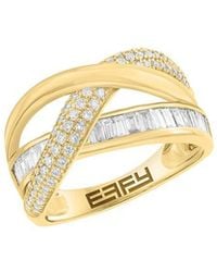 Effy Fine Jewelry - 14K 0.92 Ct. Tw. Diamond Ring - Lyst