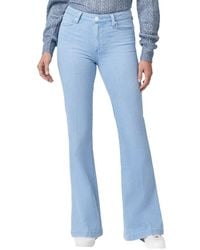 PAIGE - Genevieve 32in Triomphe Flare Jean - Lyst