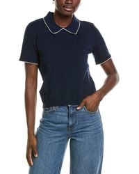 Cece - Contrast Trim Collared Sweater - Lyst