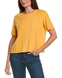 Lafayette 148 New York - Linen-Blend T-Shirt - Lyst