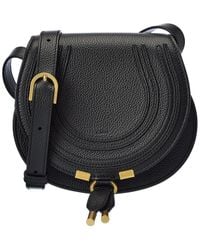 Chloé - Chloe Marcie Small Leather Shoulder Bag - Lyst