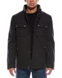 Cole Haan - Cole Haan Wool-Blend Jacket - Lyst