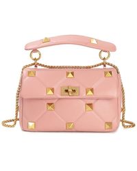 Tiffany & Fred Paris - Quilted & Studded Leather Messenger Bag - Lyst