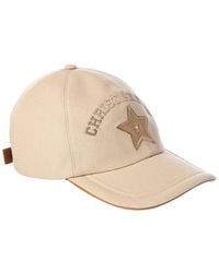 Dior - Leather-Trim Baseball Cap - Lyst