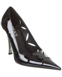 Versace - Pin-point Patent Pump - Lyst