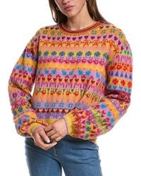 Free People - Favorite Things Wool-Blend Sweater - Lyst