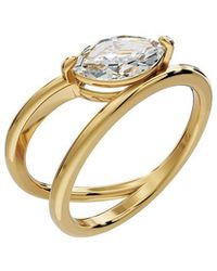 Lab Grown Diamonds - 18K Plated 1.00 Ct. Tw. Lab-Grown Diamond Ring - Lyst