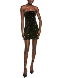 brognano double bow mini dress Bon Bon Mini Dress by Nadia’s – Custom Luxury Bridal Gown with Corset & Bows, Seattle Exclusive In Stock / Black / 0