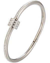 Eye Candy LA - The Luxe Collection Titanium Cz Sophie Cuff Bracelet - Lyst