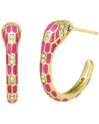 Rachel Glauber - 14k Plated Animal Earrings - Lyst