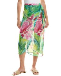Natori - Jardin Sheer Sarong - Lyst