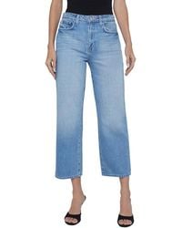 L'Agence - June Ultra High-Rise Crop Stovepipe Jean - Lyst