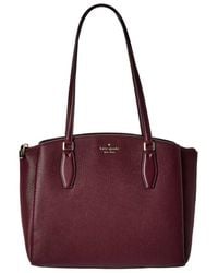 Kate Spade - Monet Large Compartment Leather Tote - Lyst