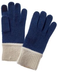 Portolano Cashmere Glove - Blue