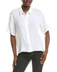 Eileen Fisher - Plus Classic Collar Shirt - Lyst