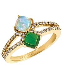 Le Vian - Le Vian 14k 1.08 Ct. Tw. Diamond & Pistachio Diopside Ring - Lyst