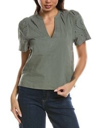 Splendid - Eyelet Top - Lyst