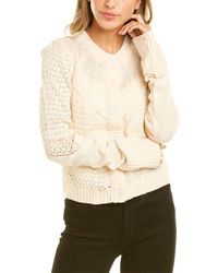 7021 Hollow Out Cardigan - Brown