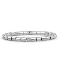 Sabrina Designs - 14k 0.35 Ct. Tw. Diamond Barrel Bead Stretch Bracelet - Lyst