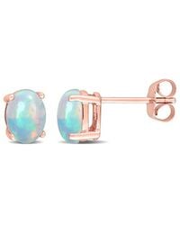 Rina Limor - 10k Rose Gold 1.40 Ct. Tw. Ethiopian Opal Studs - Lyst