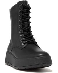 Fitflop - F-Mode Leather Boot - Lyst