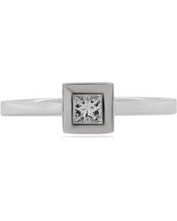 Diana M. Jewels - Fine Jewelry 18k 0.25 Ct. Tw. Diamond Half-eternity Ring - Lyst