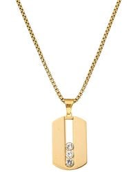 Eye Candy LA - The Bold Collection Titanium Cz Kai Necklace - Lyst