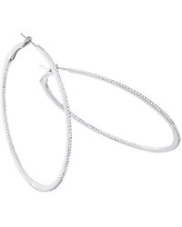 Sabrina Designs - 14k 0.95 Ct. Tw. Diamond Inside Out Hoops - Lyst