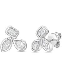 Diana M. Jewels - Diana M. 14K 6.00 Ct. Tw. Lab-Grown Diamond Stud Earrings - Lyst