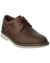 Clarks - Monahan Plain Leather Oxford - Lyst