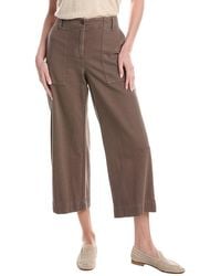 Eileen Fisher - Wide Cropped Pant - Lyst