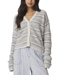 Splendid - Addison Stripe Cardigan - Lyst