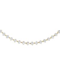 Sabrina Designs Lab Grown Diamonds - 14K 20.91 Ct. Tw. Lab-Grown Diamond Tennis Necklace - Lyst