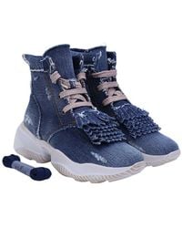 Hogan - Interaction High-Top Leather Boot - Lyst
