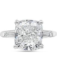 Diana M. Jewels - Diana M. Platinum 11.00 Ct. Tw. Lab-Grown Diamond Ring - Lyst