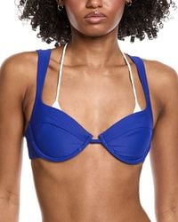Amanda Uprichard - Lazio Bikini Top - Lyst