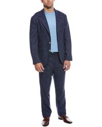 Brunello Cucinelli - 2Pc Pleated-Front Wool & Cashmere-Blend Suit - Lyst