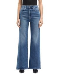 7 For All Mankind - Ultra High-Rise Yorktown Straight Jean - Lyst