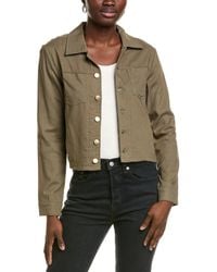 Ellen Tracy - Linen-Blend Crop Jacket - Lyst