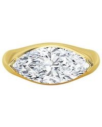 Lab Grown Diamonds - 14K 4.00 Ct. Tw. Lab-Grown Diamond Ring - Lyst