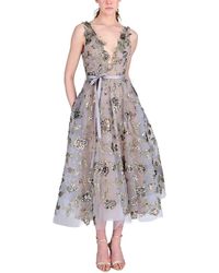 Marchesa - A-Line Cocktail Dress - Lyst