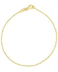 HAWLEY ST - 14K Bead N Bar Bracelet - Lyst
