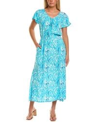 Stella Parker - Side Slits Maxi Dress - Lyst
