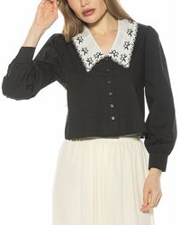 Alexia Admor - Issey Blouse - Lyst