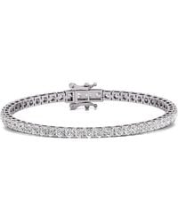 Diana M. Jewels - Diana M. Fine Jewelry 14K 5.00 Ct. Tw. Lab Grown Diamond Tennis Bracelet - Lyst