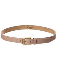 Tod's - Leather Belt - Lyst