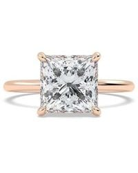 Lab Grown Diamonds - 14K Rose 3.50 Ct. Tw. Lab-Grown Diamond Ring - Lyst