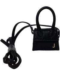 Jacquemus - Black Leather Le Petit Chiquito Bag (authentic Pre-loved) - Lyst