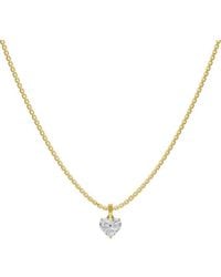Lab Grown Diamonds - 18K Over 1.00 Ct. Tw. Lab-Grown Diamond Necklace - Lyst